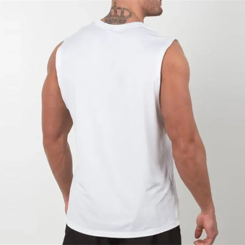 Brand New Plain Tank Top Men Bodybuilding singlet Gym Stringer Sleeveless Shirt Blank Fitness Clothing Sportwear Muscle Vest