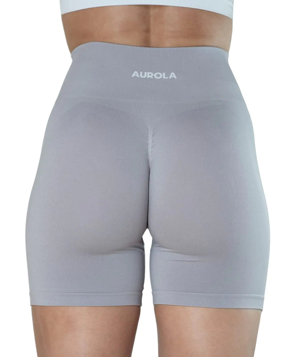 AUROLA Intensify Workout Shorts for Women Seamless Scrunch Short Gym Yoga Running Sport Active Exercise Fitness Shorts X-Large Raindrops