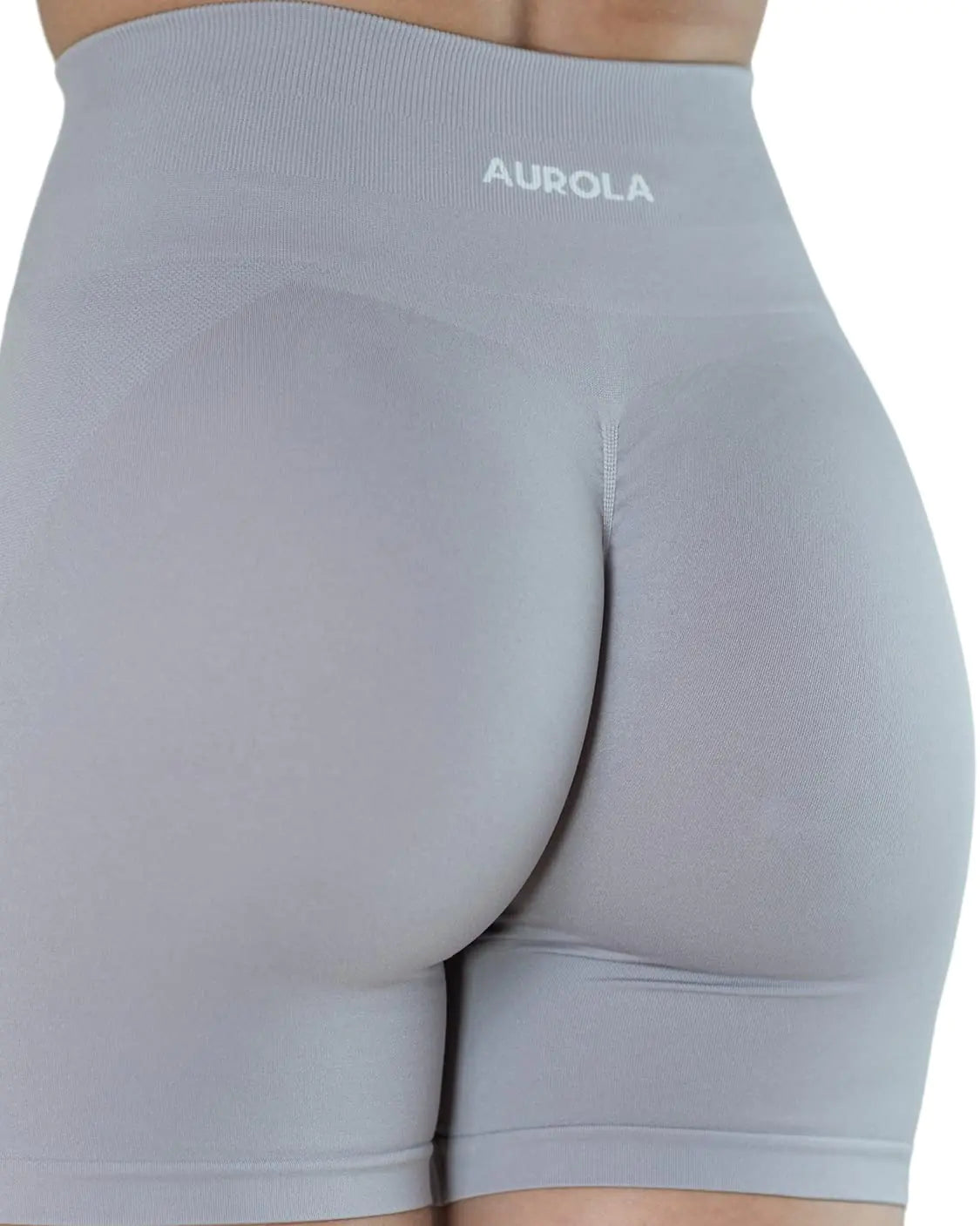 AUROLA Intensify Workout Shorts for Women Seamless Scrunch Short Gym Yoga Running Sport Active Exercise Fitness Shorts X-Large Raindrops