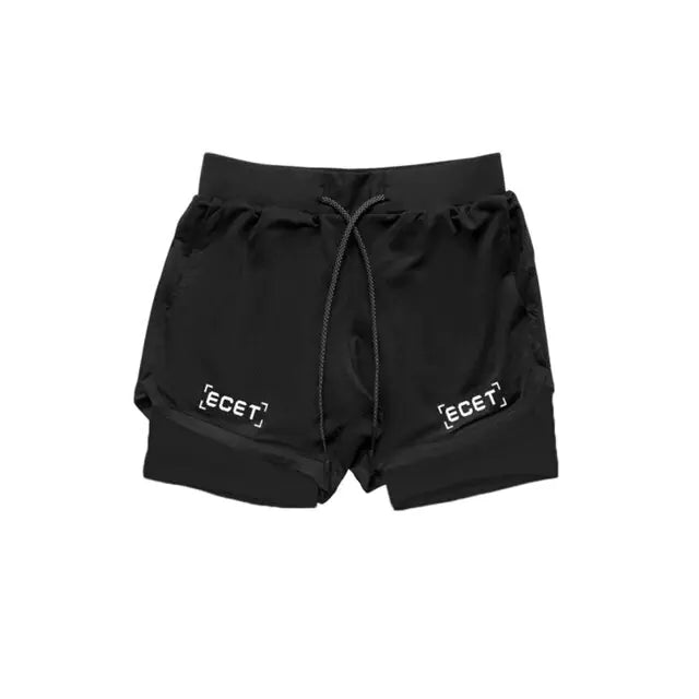 2 in 1 Double Layer Shorts