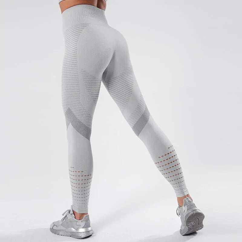 CHRLEISURE Seamless High Waist Push-Up Leggings: 2020 New Women's Fitness Leggings