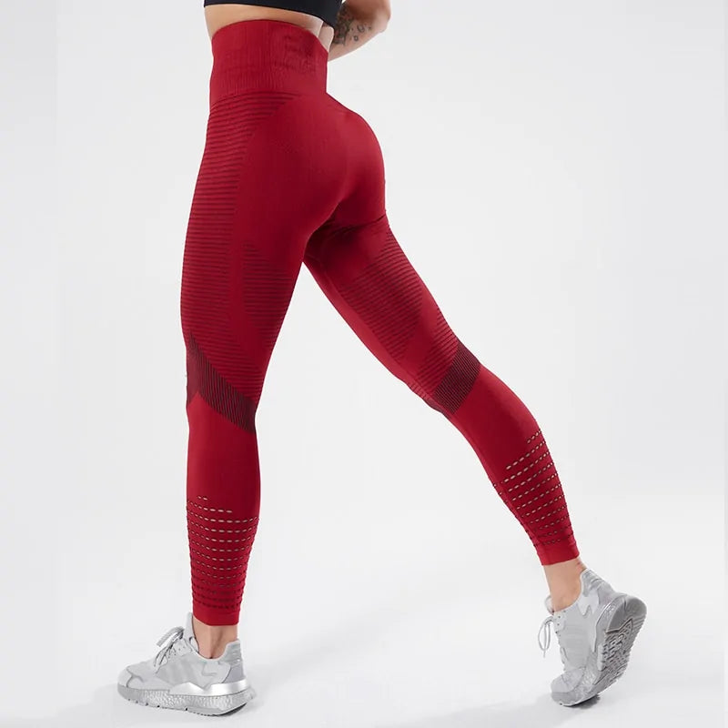 CHRLEISURE Seamless High Waist Push-Up Leggings: 2020 New Women's Fitness Leggings