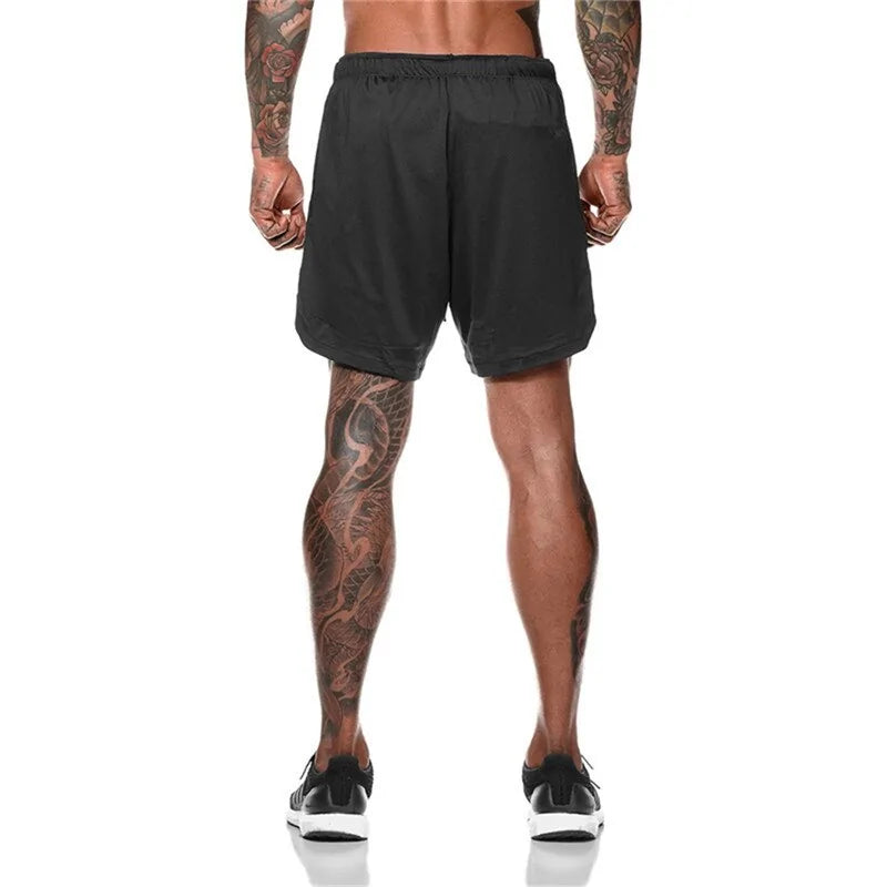 2020 New Men's Fitness Shorts: Breathable Mesh Quick Dry Sport Shorts